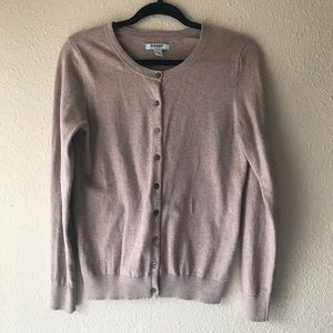 Old Navy Brown Button Down Cardigan